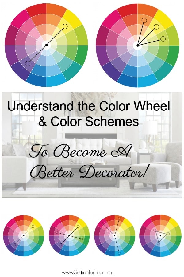 Learn what colors go together and why your paint color looks wrong in this color design lesson! #decor #paint #color #colorwheel #decorator #decorideas #interiordesign #colorschemes #colorpallettes