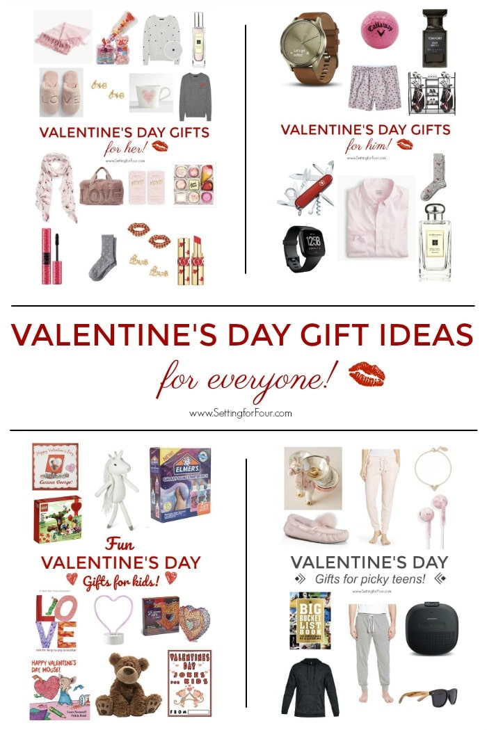 Valentine's Day Gift Ideas for Her, for Him, for Teens & for Kids