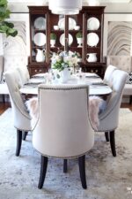 dining-room-decor-ideas-transitional-glam-150x225 Awesome Dining Room Update Ideas @house2homegoods.net