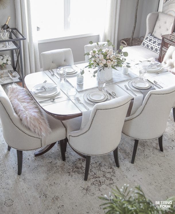 How To Update Dining Room Furniture Setting For Four Interiors