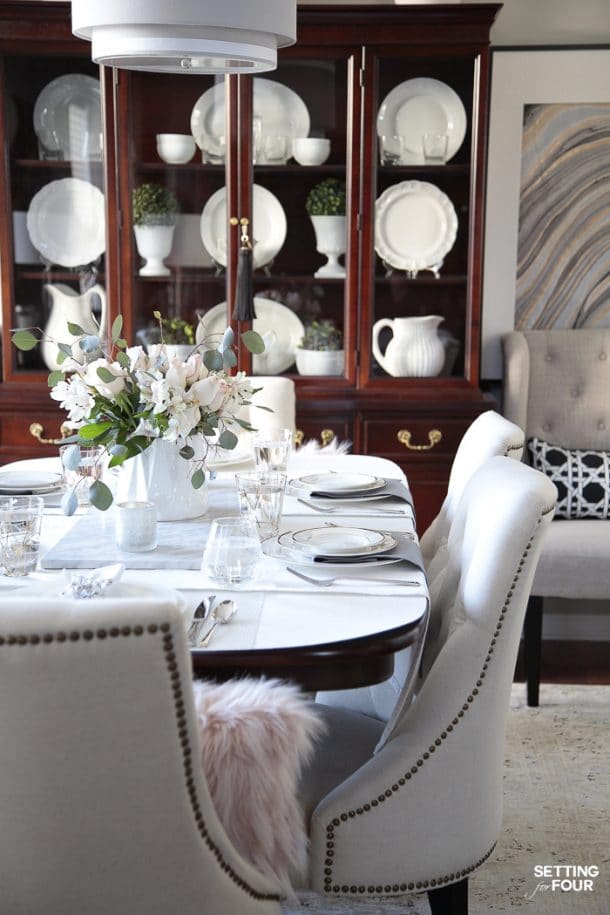 How To Update Dining Room Furniture Setting for Four