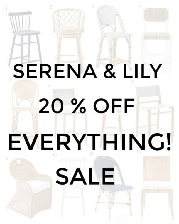 Serena & Lily Sale 20 Off Everything! Setting for Four