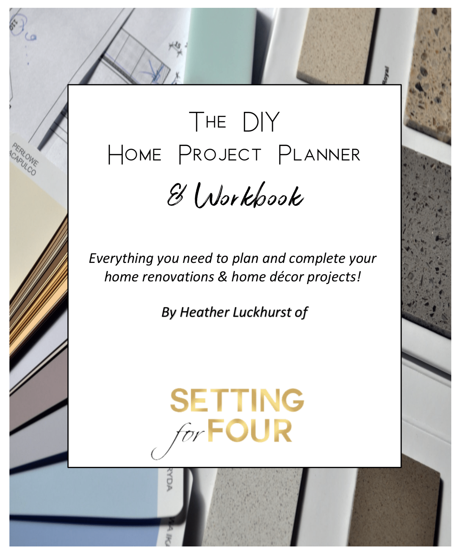 The Diy Home Project Planner Workbook Organizer 19 Pages