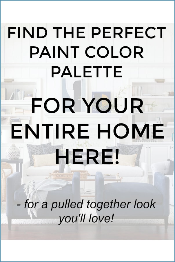 Graphic to show how to pick all the colors for the entire home.