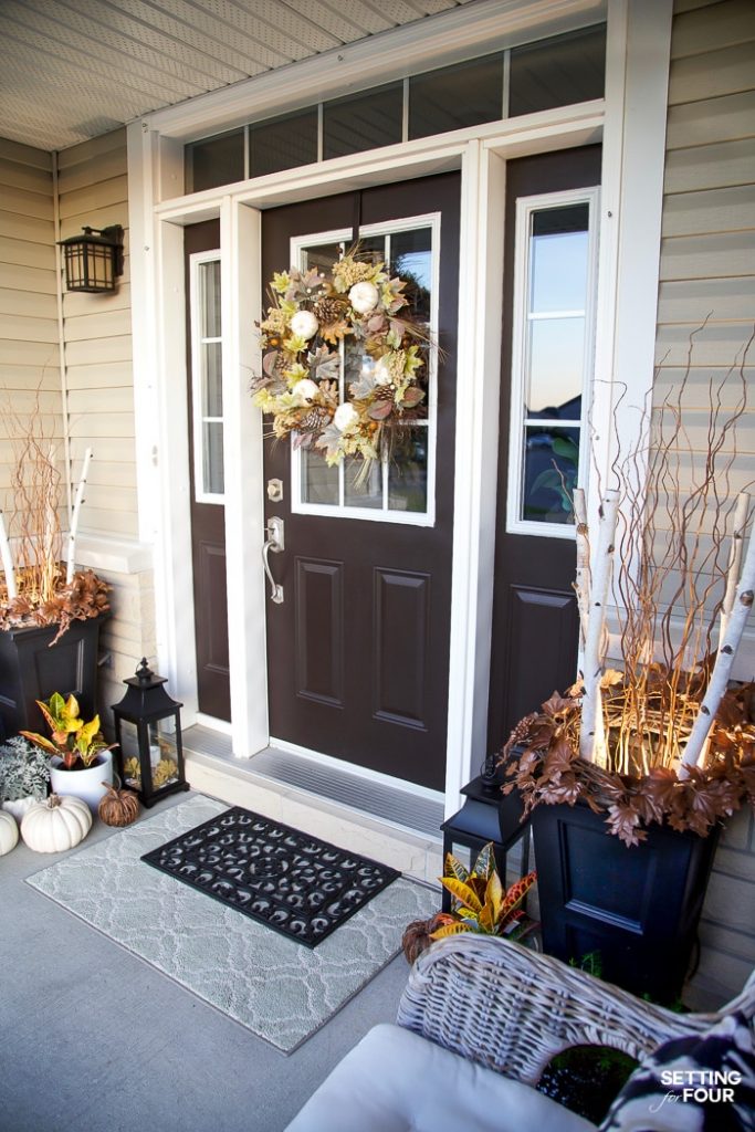6 Fall Porch Decorating Ideas To Celebrate Autumn! - Setting For Four ...