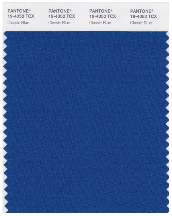 Pantone Color Of The Year 2020 Classic Blue swatch