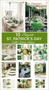 10 Elegant Saint Patricks Day Table Decor Ideas