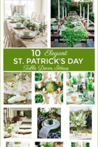 10 Elegant Saint Patricks Day Table Decor Ideas