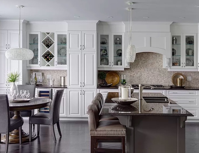 Way to Arrange Furniture For An Open Concept Kitchen and Dining Room Floor Plan