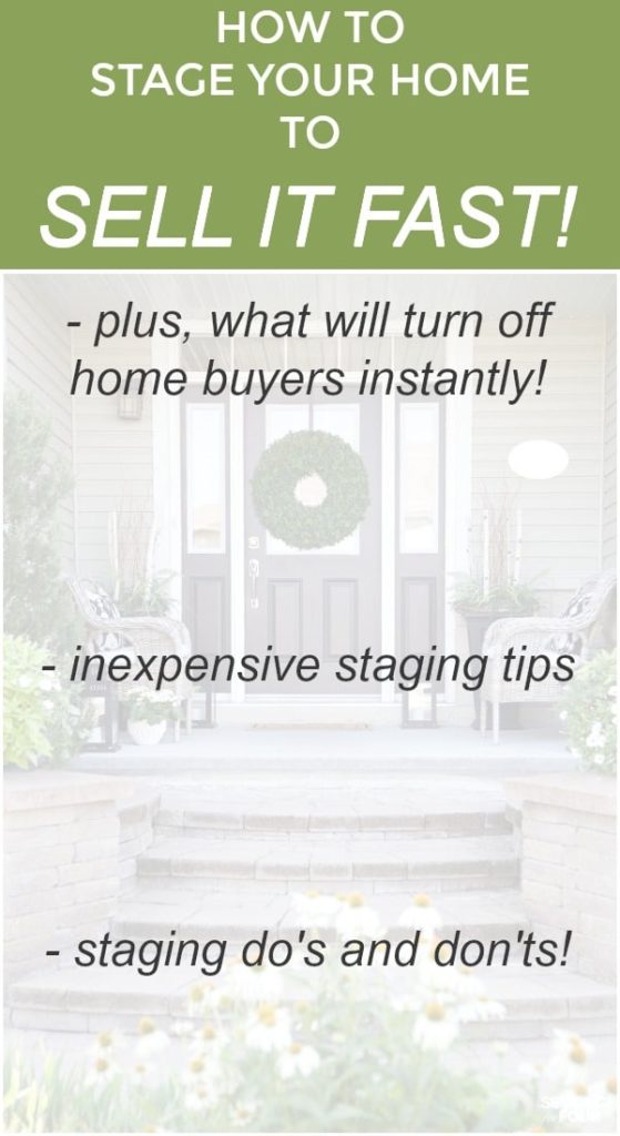 Inexpensive Ways To Stage Your Home To Sell Quickly! Setting For Four