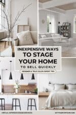 Inexpensive Ways To Stage Your Home To Sell Quickly and For Top Dollar, Designer and True Color Expert Tips, decorating tips, real estate ideas to sell a home fast and for the most money, resale home paint color ideas