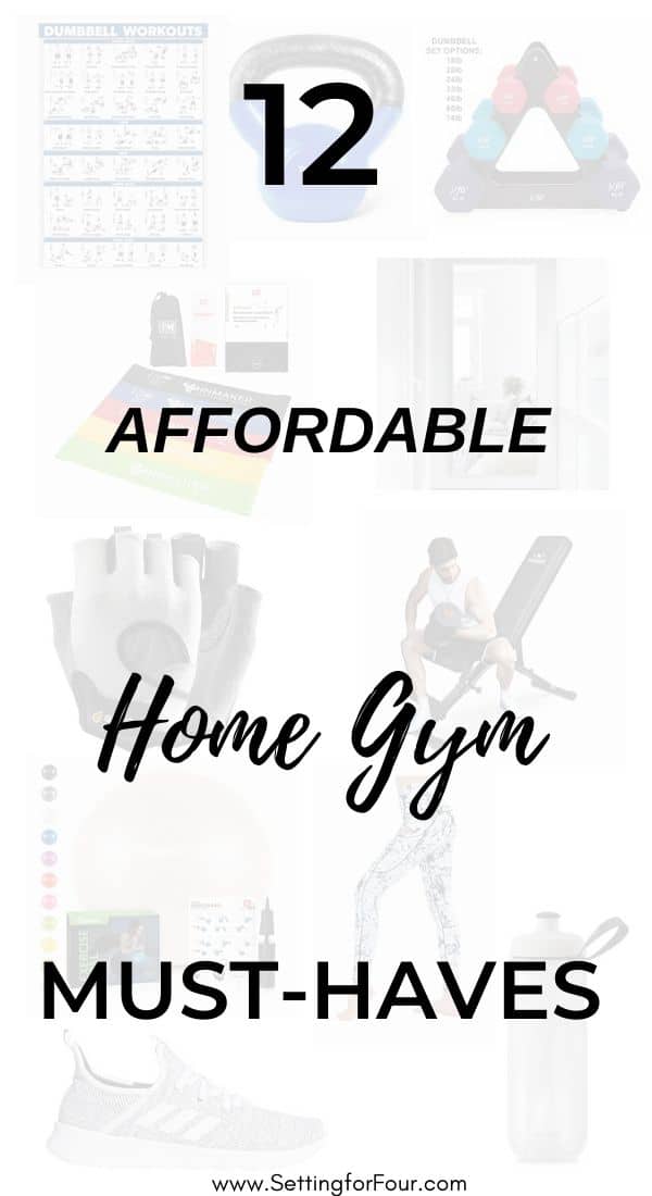 12 Affordable Home Gym MUST-HAVES! How To Create An Inexpensive, Small Space Home Gym.