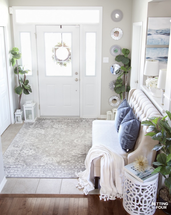 Summer Home Tour 2020 - Gorgeous Entryway Decor Ideas.