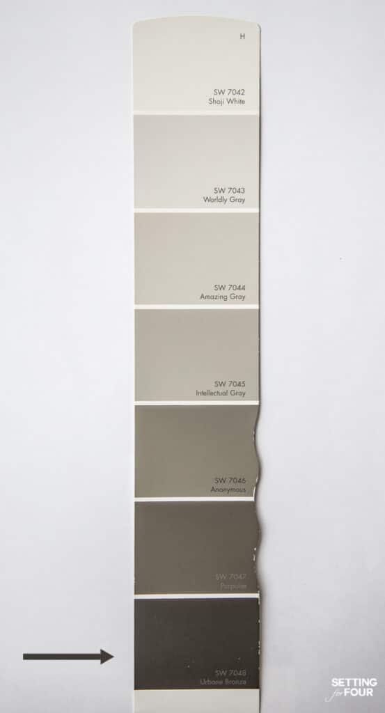 Color Of The Year 2021 Sherwin Williams Urbane Bronze SW 7048 Setting For Four Interiors