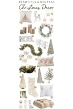 Beautiful & Neutral Christmas Decor Ideas For The Home