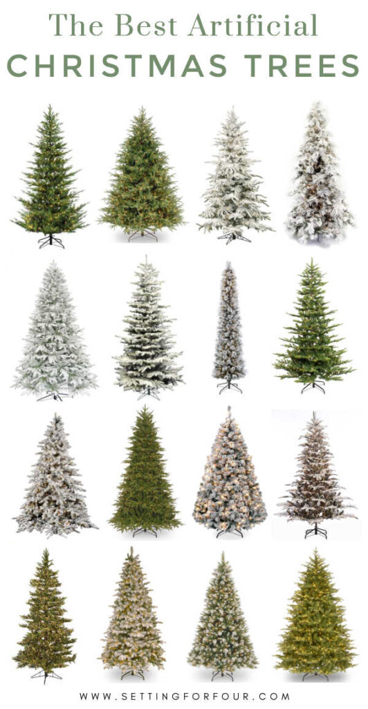 The Best Artificial Christmas Trees To Deck Your Halls Setting For