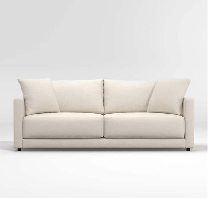 Small Apartment Sized Sofa for Small Living Room in an Apartment or Condo. 
