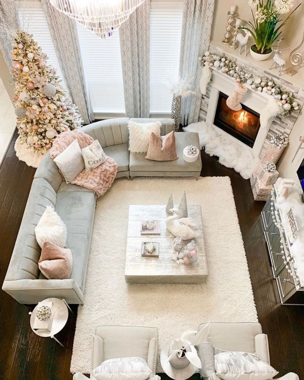 How To Arrange Living Room Furniture With Corner Fireplace And Tv 