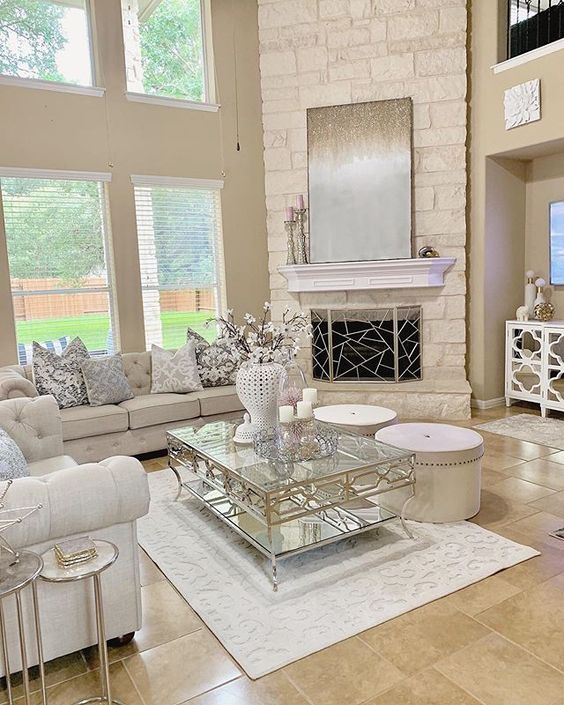 How To Arrange Living Room Furniture With Corner Fireplace And Tv 