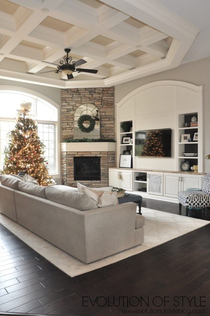 How to Design a Living Room With a Corner Fireplace Layout 