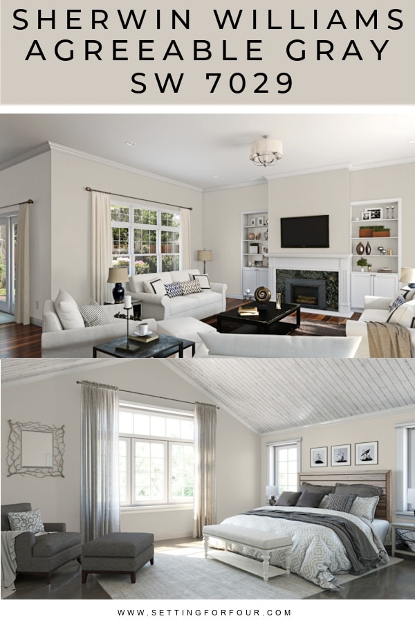 SW Agreeable Gray - Undertones & Coordinating Colors