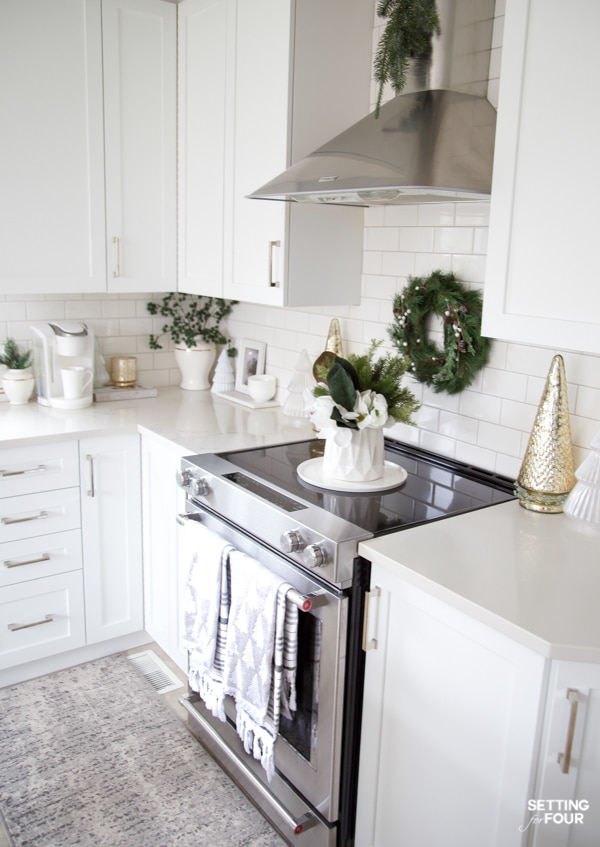 Simple Christmas Kitchen Decor - Heather Loves Home