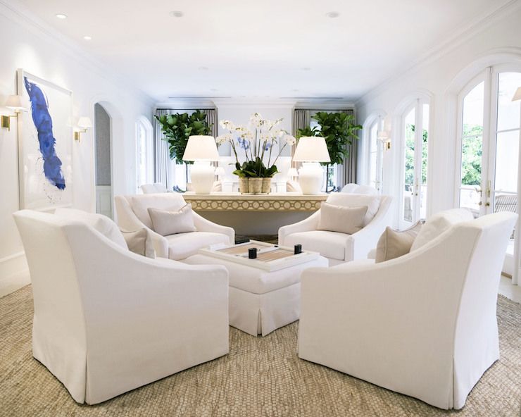 2 Separate Sitting Areas In Living Room