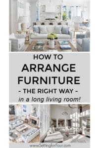 How To Arrange Furniture In A Long Living Room- furniture layout ideas.