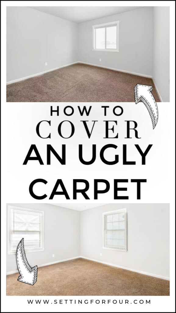 How To Cover An Ugly Carpet Setting For Four Interiors
