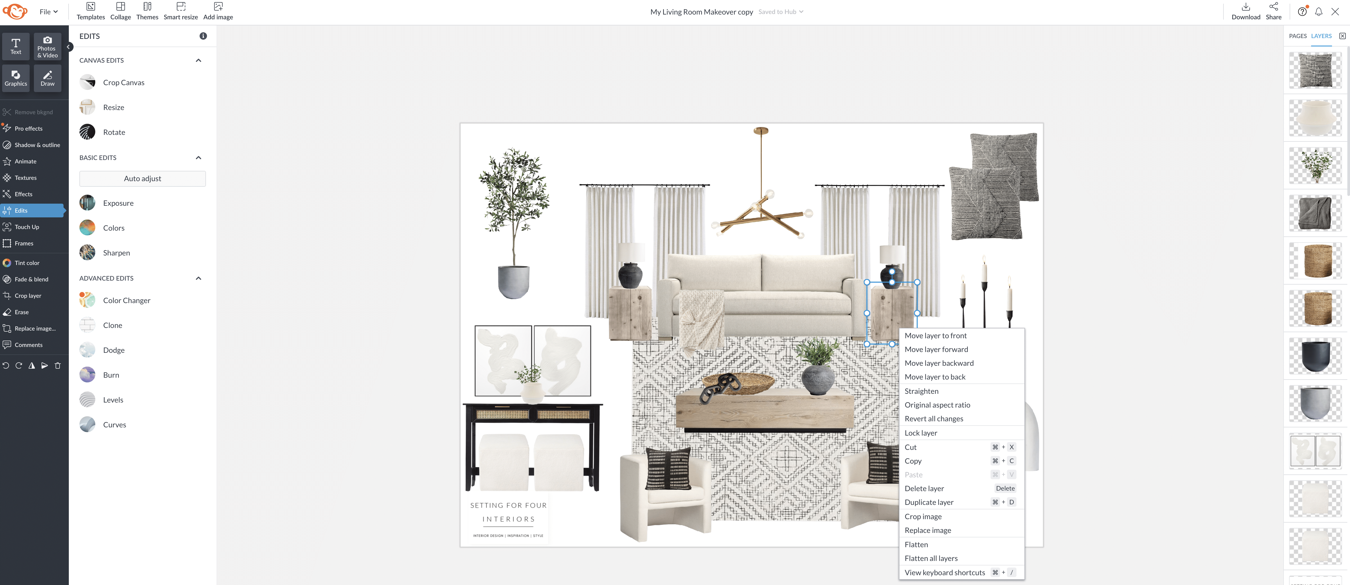 How to Make A Mood Board Collage For Interior Design