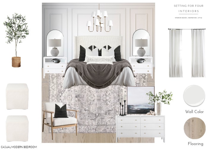 Online interior design services : bedroom design and styling ideas