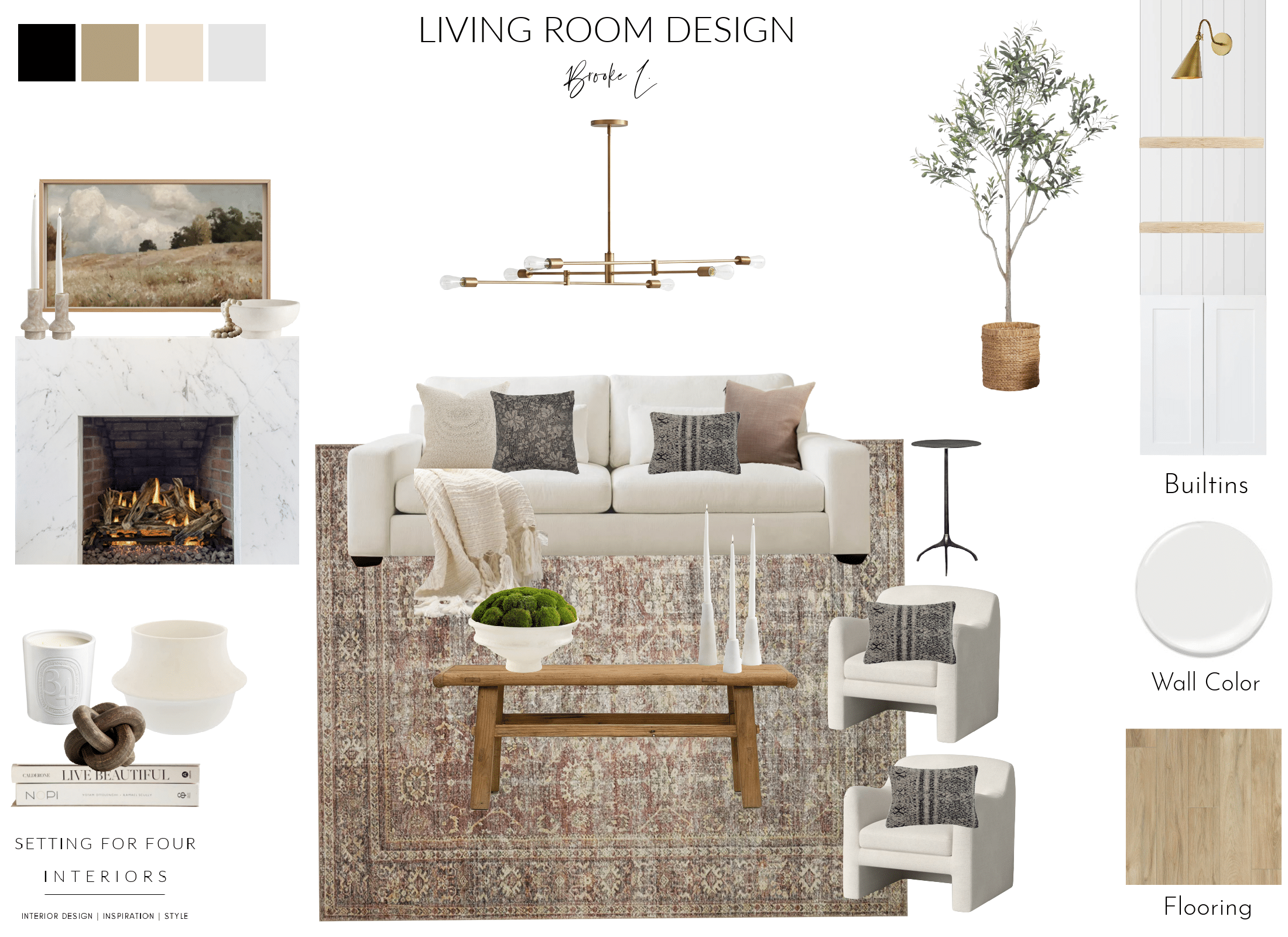 How to Make A Mood Board For Interior Design