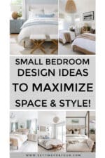 Small Bedroom Ideas - Storage, Layout, Furniture Arrangement, Design Tips