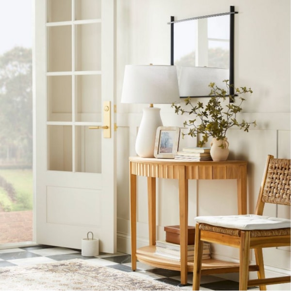 How To Create An Entryway When You Walk Right Into The Living Room! Design tips to fake an entry!
