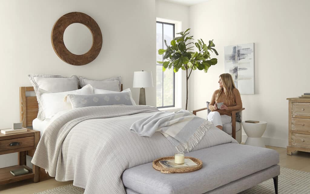 Behr Blank Canvas Bedroom Paint Color