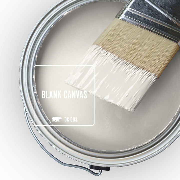 Behr Blank Canvas DC-003. A beautiful white paint color