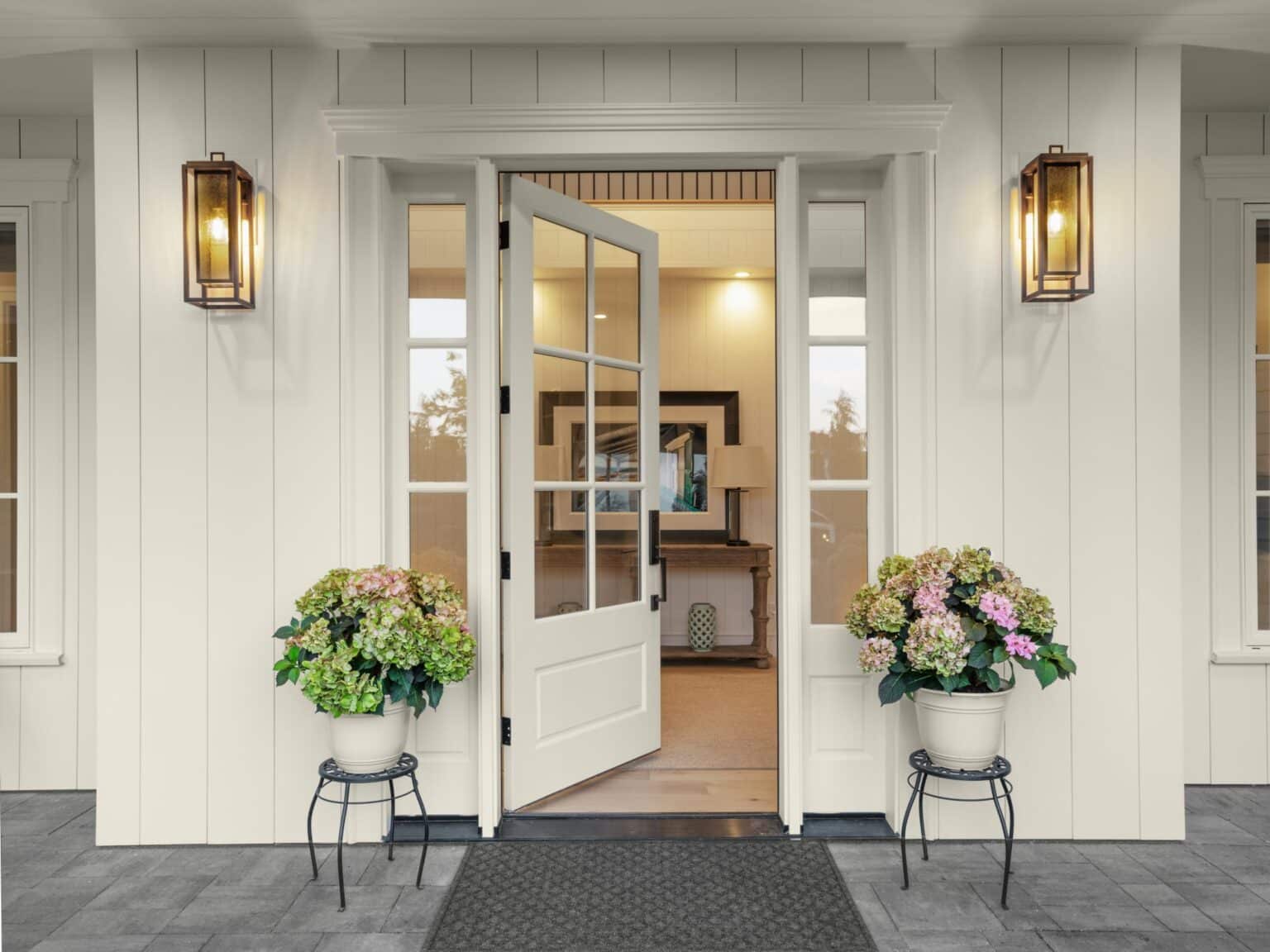 Behr Blank Canvas Color Of The Year 2023 Setting For Four Interiors