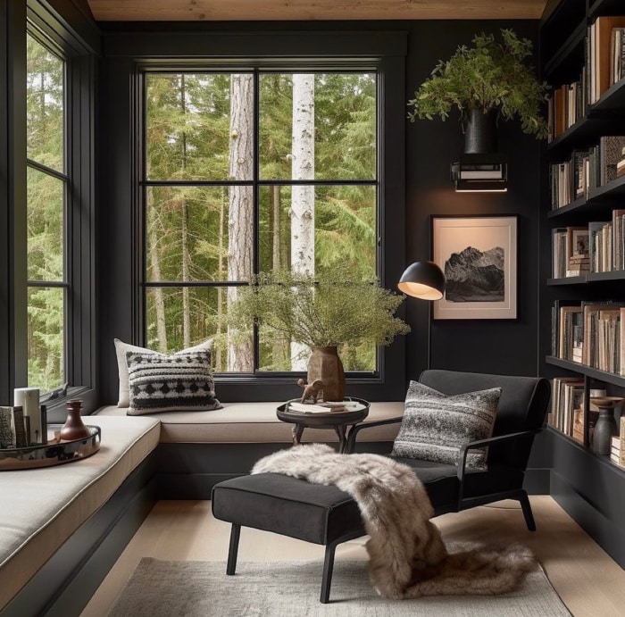 How To Create A Cozy Nook - Design and Decor Ideas. A Cozy Corner Chair and Window Seat nook