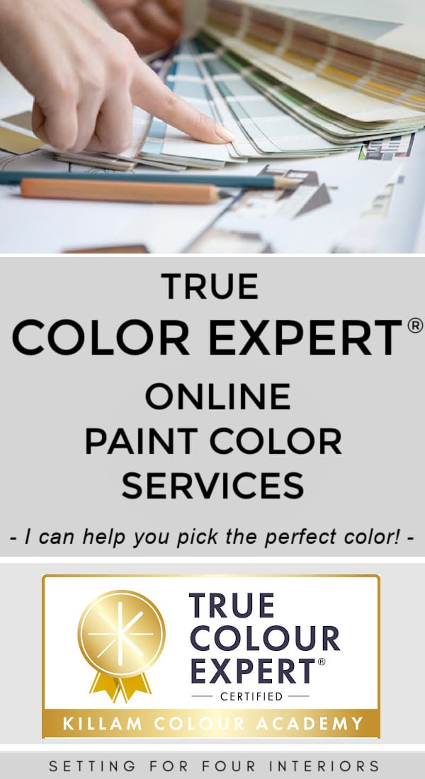 Get Paint Color Help From A True Color Expert® Setting For Four Interiors