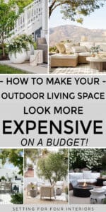 Inexpensive Ways To Make Your Outdoor Space Look Expensive!
