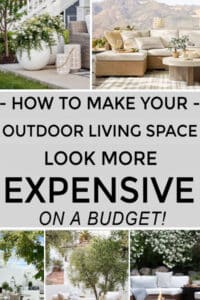 Inexpensive Ways To Make Your Outdoor Space Look Expensive!