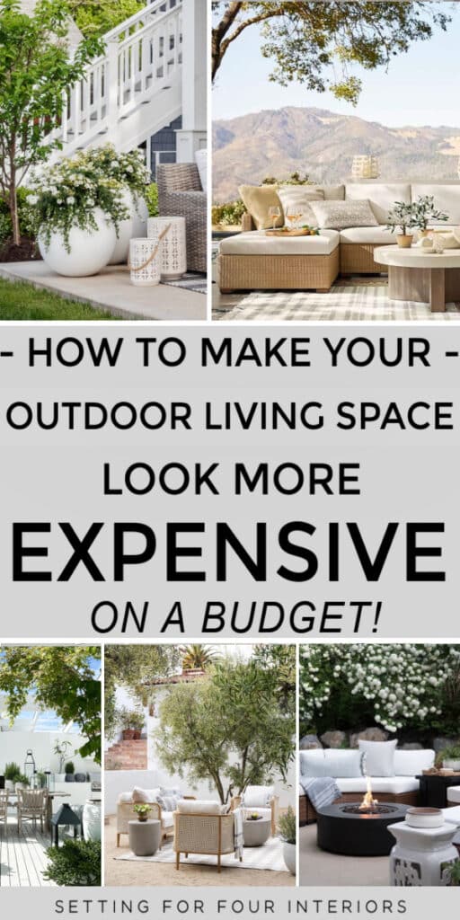 How To Make Your Outdoor Space Look Expensive On A Budget