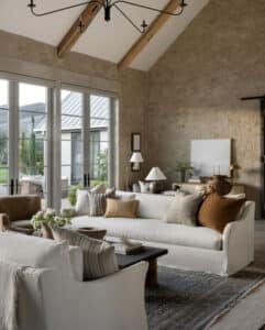 How To Arrange Furniture In A Rectangular Living Room - Setting For ...