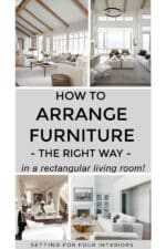 How To Arrange Furniture In A Small Living Room- furniture layout ideas. #arrange #furniture #arrangement #layout #small #livingroom #floorplan #home #rooms #ideas #decor #design