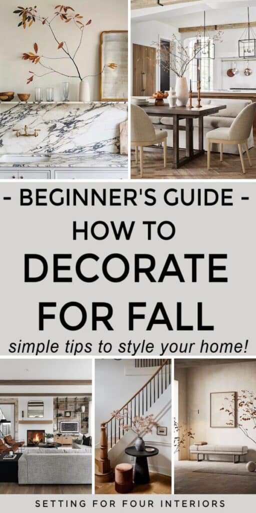 Fall Decor Ideas: Your Guide to the Coziest Season - Setting For Four ...