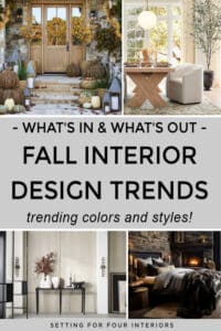 Fall Interior Design Trends & Decor Ideas - paint colors and styles. Designer and True Color Expert tips