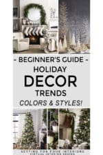 Beginner's Guide to Holiday Design & Decor Trends - Christmas Color Schemes and Holiday Styles!