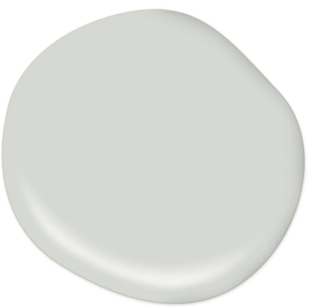 Behr Brook Green Paint Color - a relaxing green-gray paint color for the home.