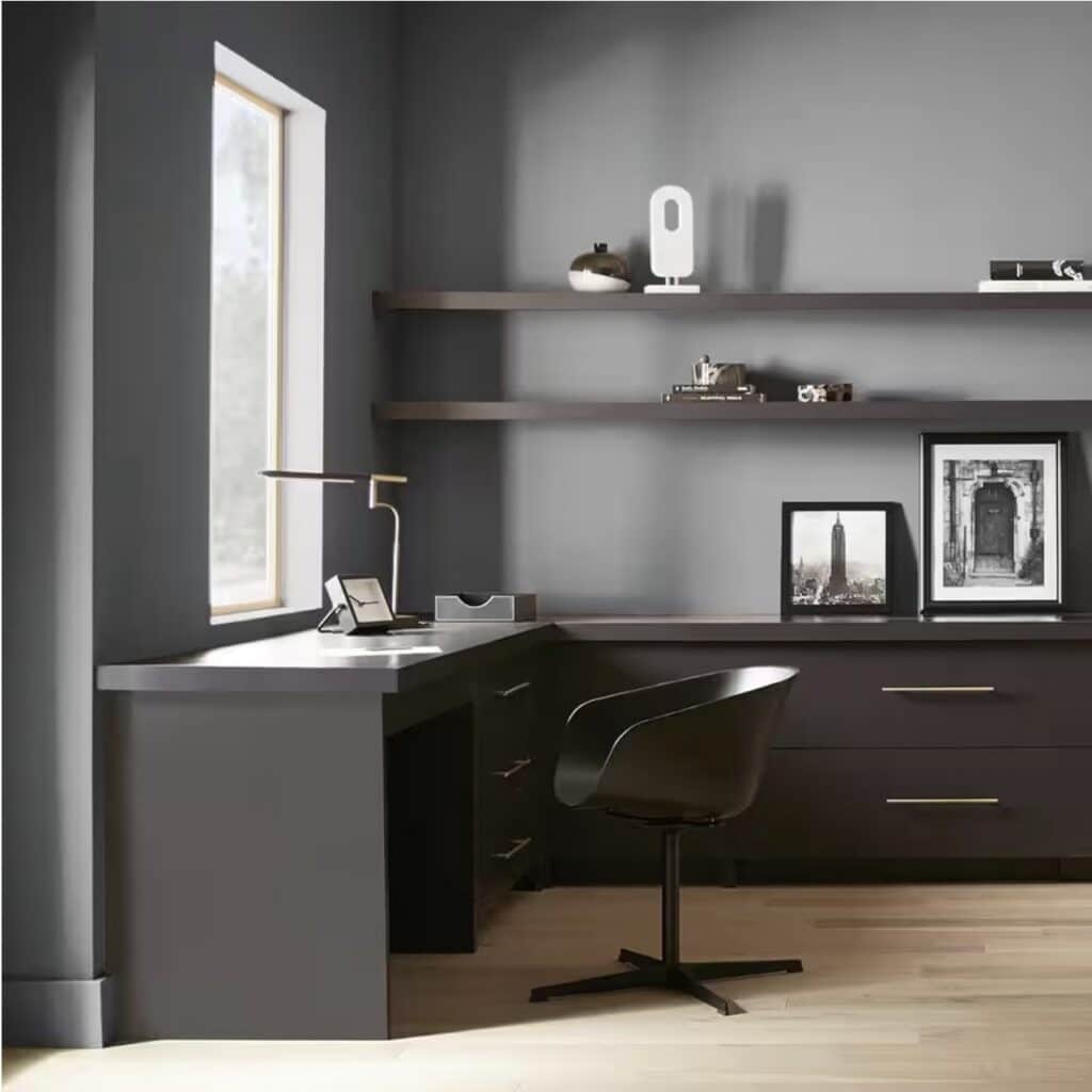 Behr Cracked Pepper Paint Color for the office. Color Palette. Design Ideas.
Setting For Four Interiors
Virtual Interior Design Services
Designer and True Color Expert