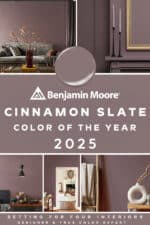 Benjamin Moore Cinnamon Slate Color Of The Year 2025. Learn how to use it.